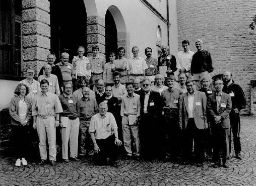 Gruppenbild Quantum Fluid Clusters 1997 in Kreuth-Oberhof